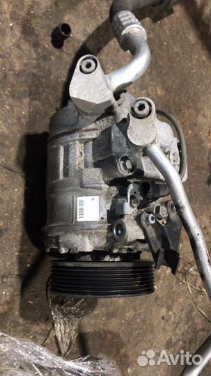 Компрессор кондиционера bmw e60