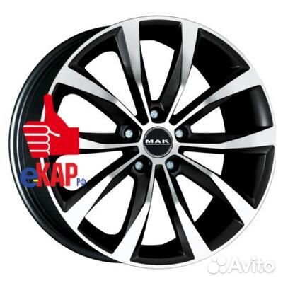 MAK 8x18/5x114,3 ET47 D76 Wolf Black mirror