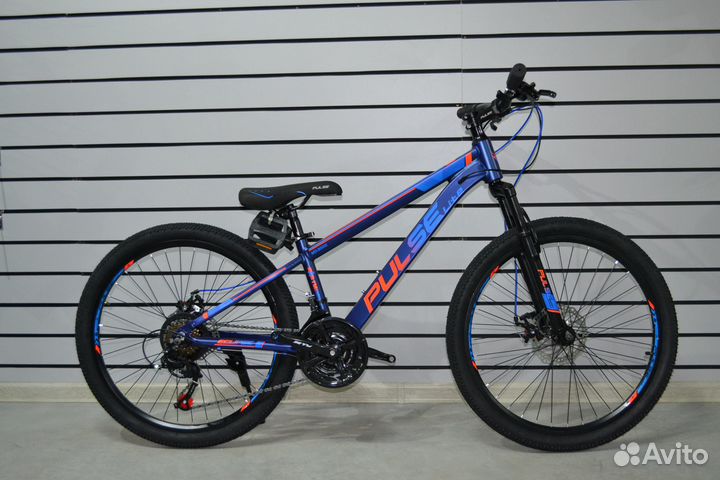 Велосипед подростковый горный алюминиевый 24 дюйма