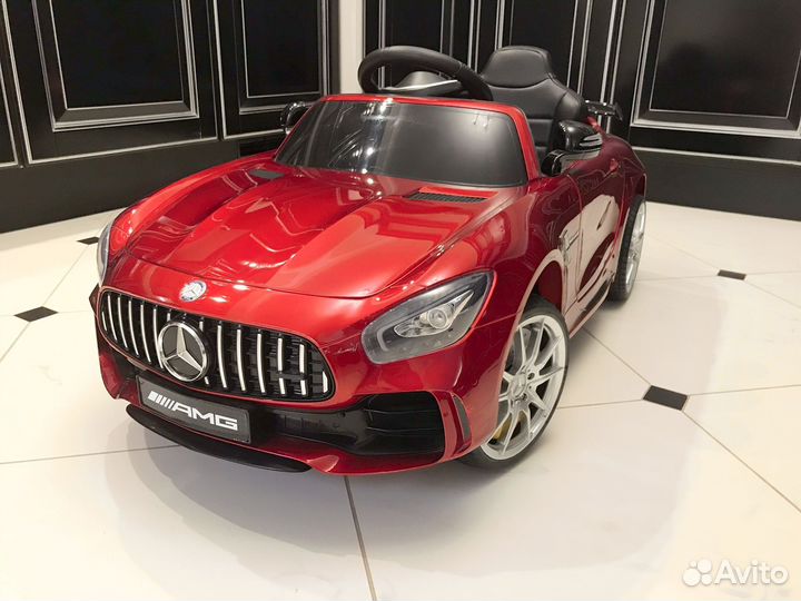 Детский электромобиль бу мерседес AMG GT R