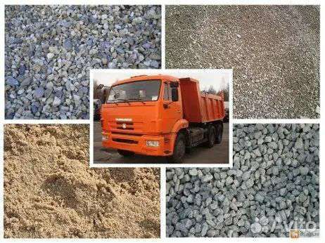 Доставка песка,щебня,земли,отсева