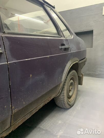 Дверь задняя левая Ваз 2109, 2114, 2115