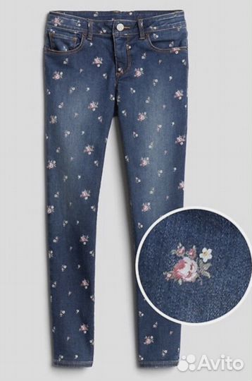 Джинсы Gap, super skinny, 14