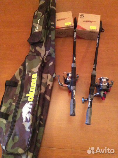 Спиннинг с катушкой телескопический