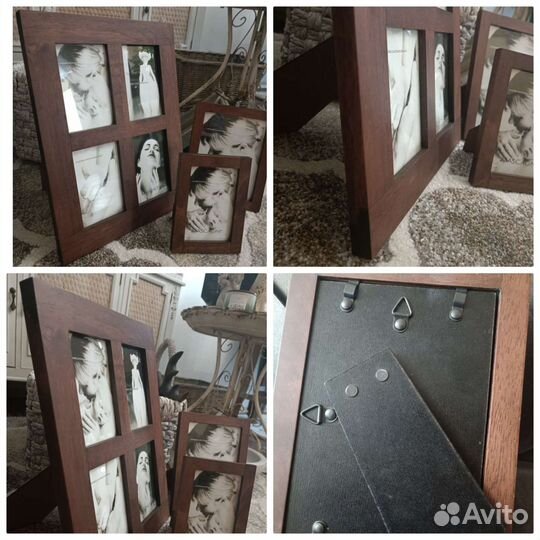 Корзина ротанг (Франция) фоторамки (Италия)