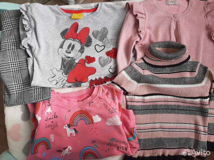 Вещи пакетом на девочку 3-4 года