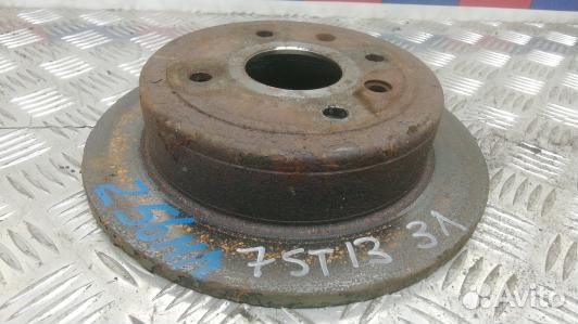 Диск тормозной задний chevrolet nubira (7ST13LR02)