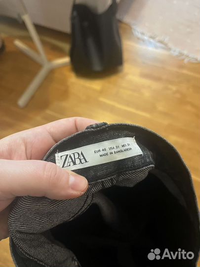 Zara Джинсы черные 40eur