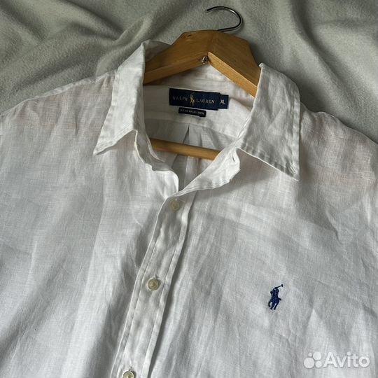 Льняная рубашка ralph lauren оригинал