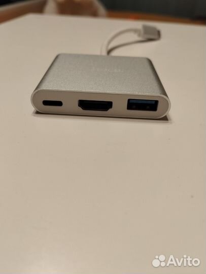 Переходник Type-c to USB-C, USB 3.0, hdmi