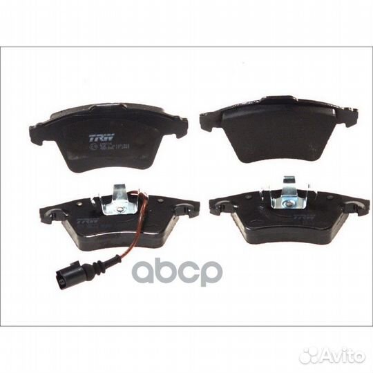 Колодки торм.пер./дат. GDB1555 TRW