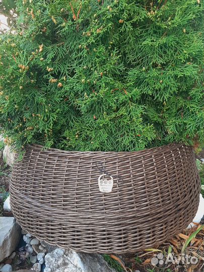 Юбка для елки из ротанга