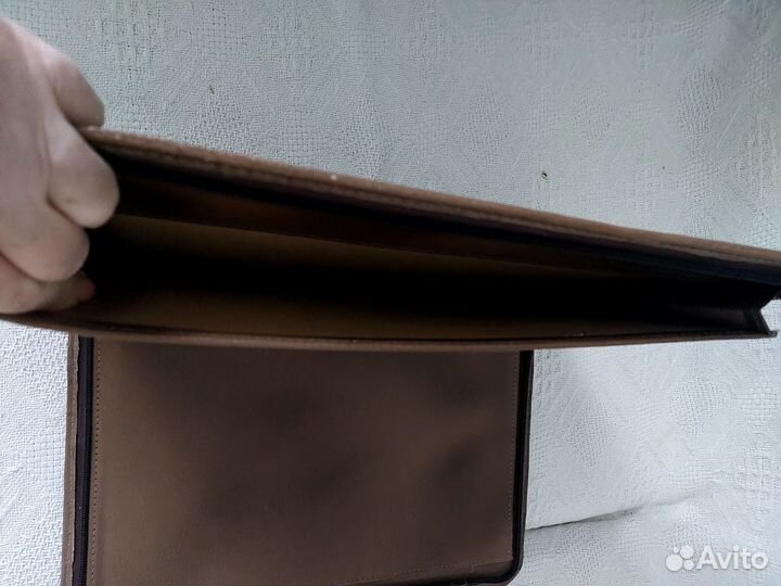 Кожаная папка для документов 28 на 39