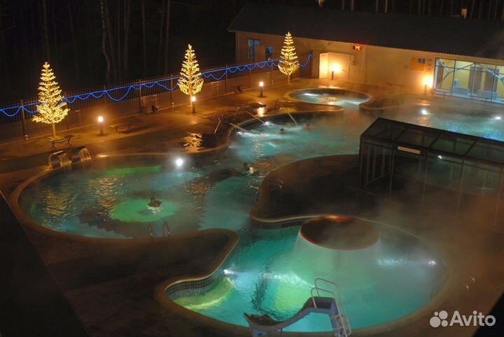 Тур на горячие источники базы Верхний бор Тюмень