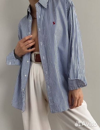 Рубашка Ralph Lauren оригинал оверсайз Balenciaga