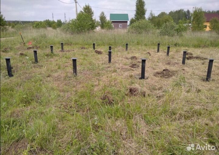 Фундамент сваи винтовые