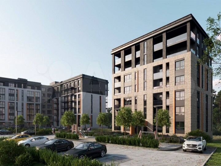 2-к. квартира, 55,1 м², 6/7 эт.