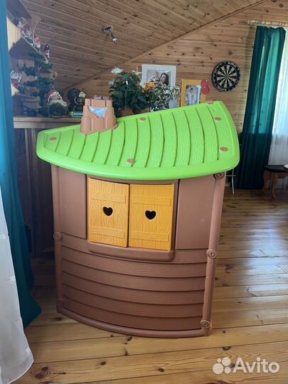 Детский игровой пластиковый домик smoby winnie