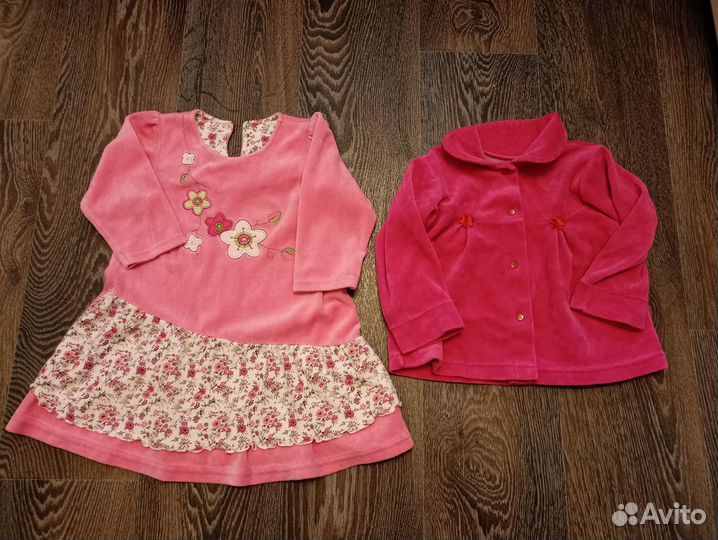 Пакет одежды для девочки 74-86