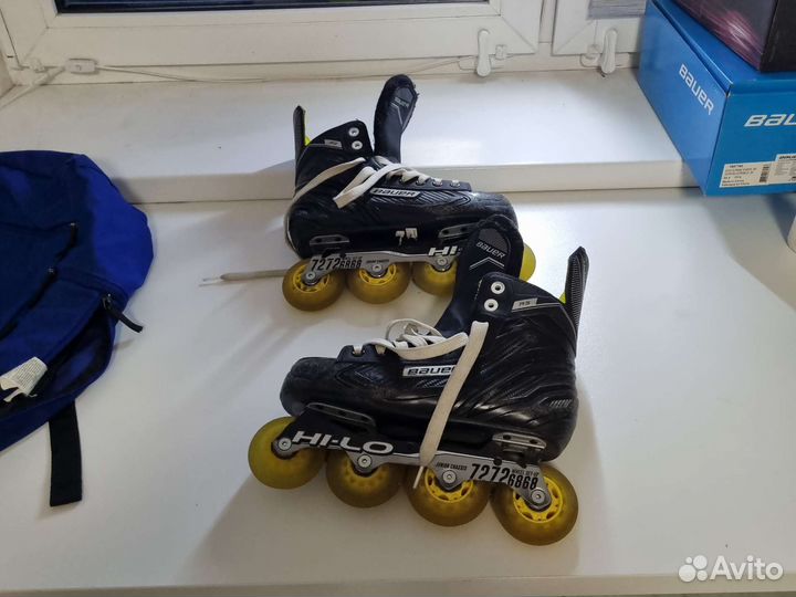 Хоккейные ролики bauer rs размер 5