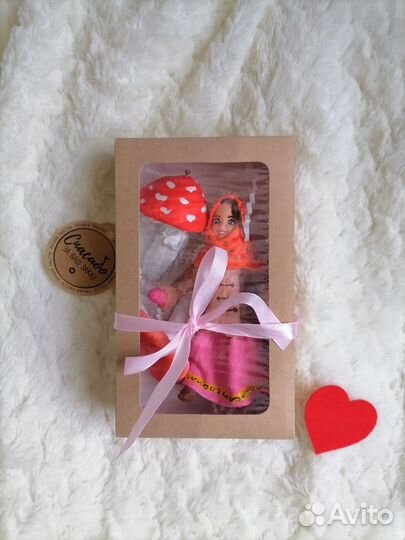 Набор ватных ёлочных игрушек