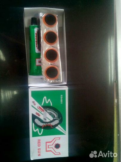 Латки для заклеивания камер+клей