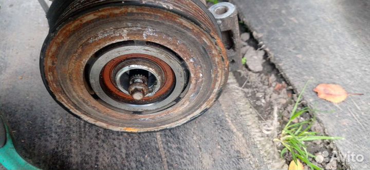 Компрессор кондиционера на priora