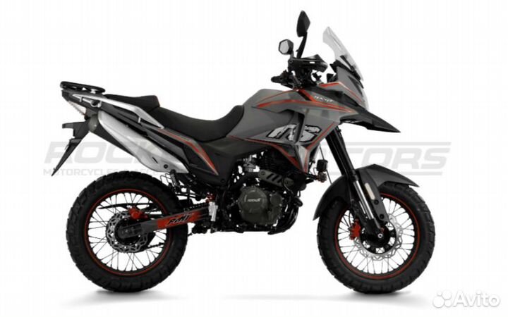 Мотоцикл турэндуро rockot dakar 250 (166FMM, ЭПТС)