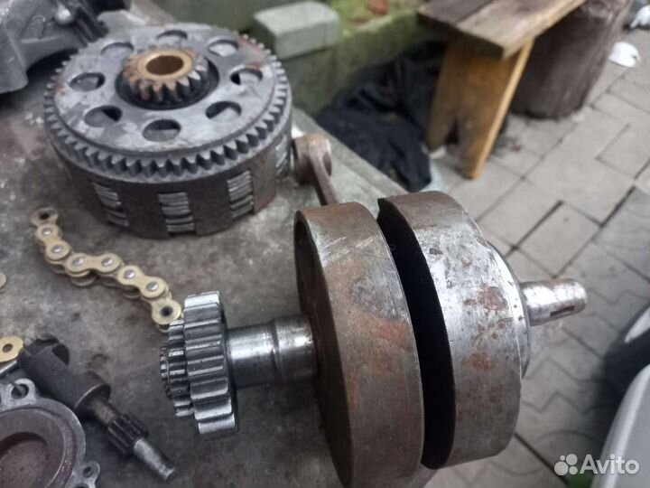 Мотор kawasaki kx 125/250 на запчасти