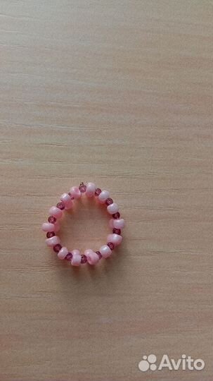 Кольцо из бисера