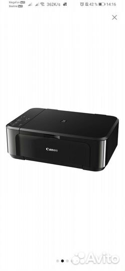 Мфу струйное Canon Pixma MG3640S Black