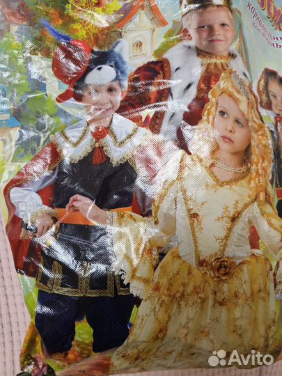 Костюм карнавальный кот в сапогах