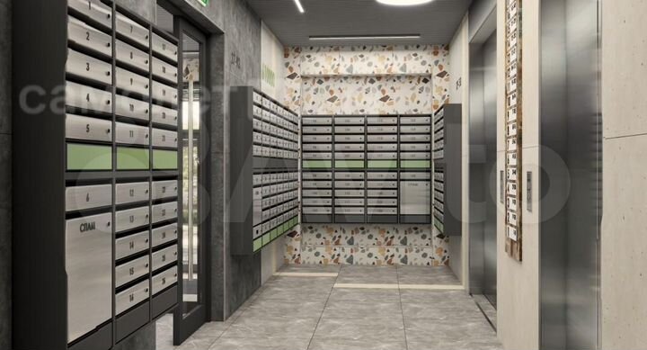 1-к. квартира, 43,3 м², 6/17 эт.