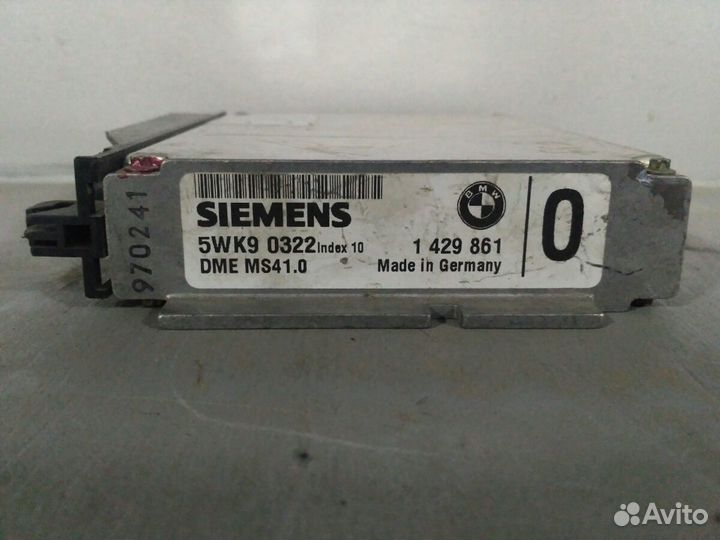 Эбу двигателя BMW E39