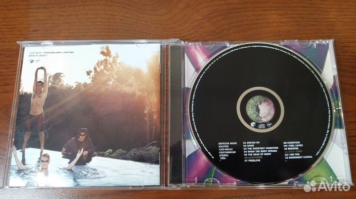 Depeche Mode – Exciter vjcp-68312 Japan CD
