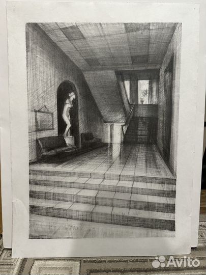 Академический рисунок Архитектурный рисунок