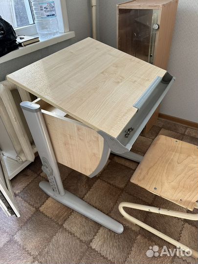 Растущая парта и стул