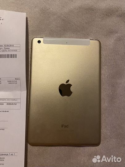 iPad mini 3 WiFi+LTE.Retina дисплей