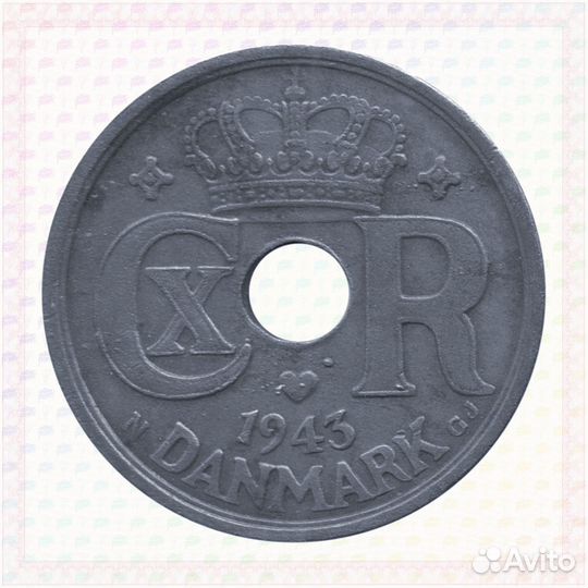 25 эре 1943 Дания