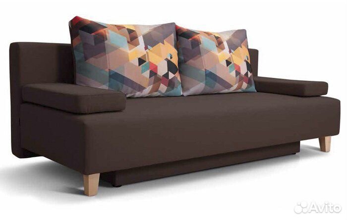 Диван коричневый Стокгольм