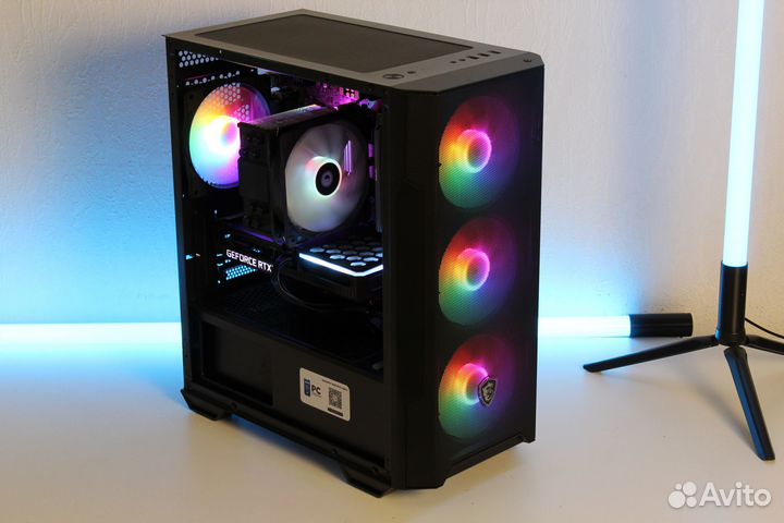Игровой Пк Ryzen 5 2600/ RTX3060 Ti /16GB/SSD