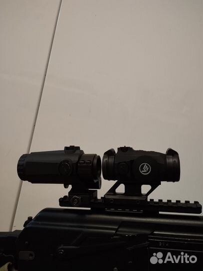 Коллиматорный прицел и магнифер военной серии