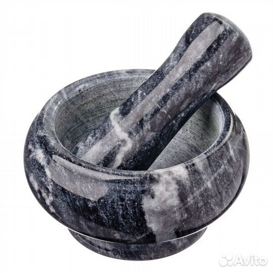 Мраморная ступка С пестиком, 9Х4,5 см