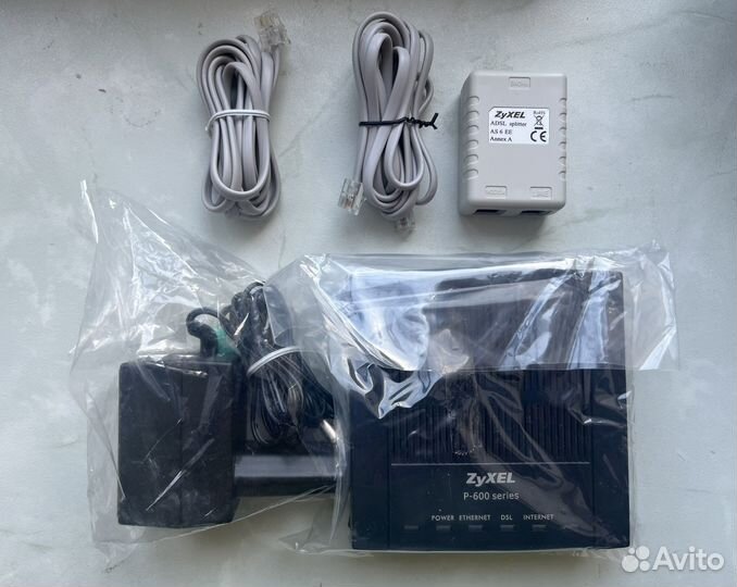 Adsl2+ модем zyxel P660RT2 EE