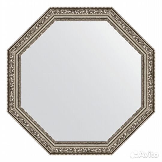 Зеркало Evoform Octagon BY 3692 60x60 виньетка со