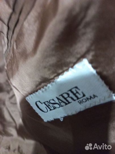 Пиджак вельвет, горчичный цвет Италия Cesare Roma