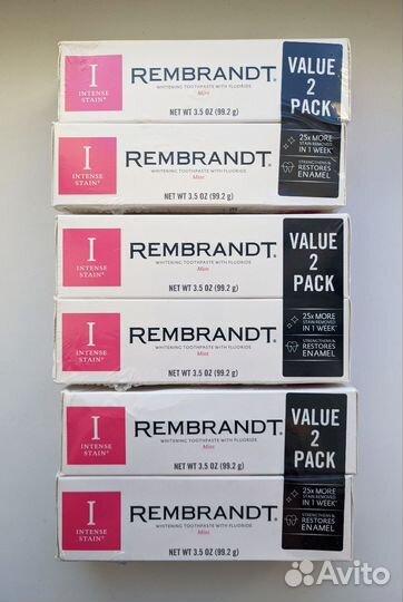 З/паста Rembrandt Intense Stain Whitening 99.2 США