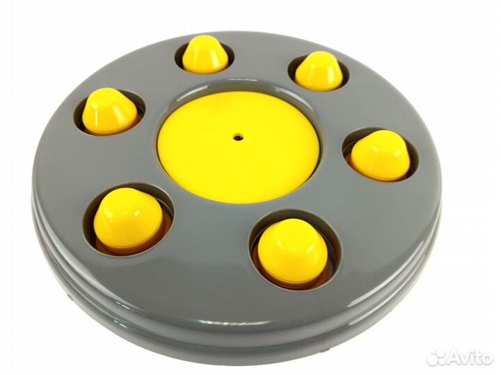 Колпаки газель серые с желтыми колпачками