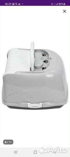 Кошачий лоток закрытый