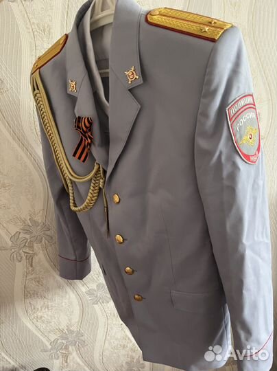 Китель парадный офицерский (стальной)